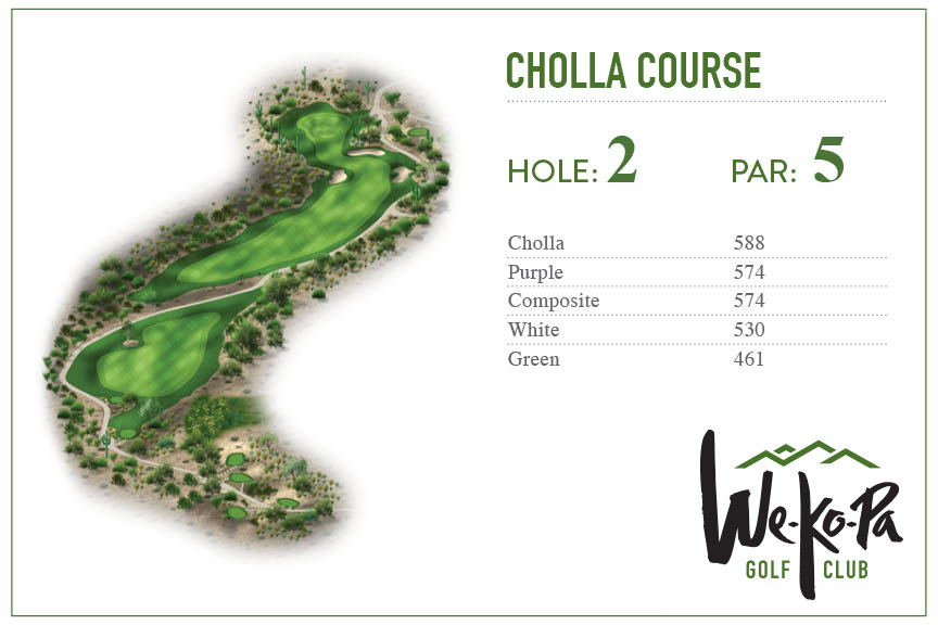 how to play We-Ko-Pa Golf Club Cholla Hole 2